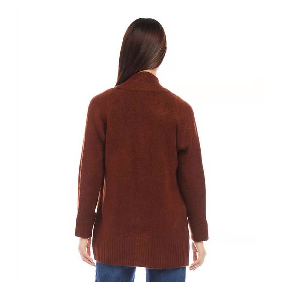 NEW KAREN KANE sweater cardigan in brown - Picture 2 of 2